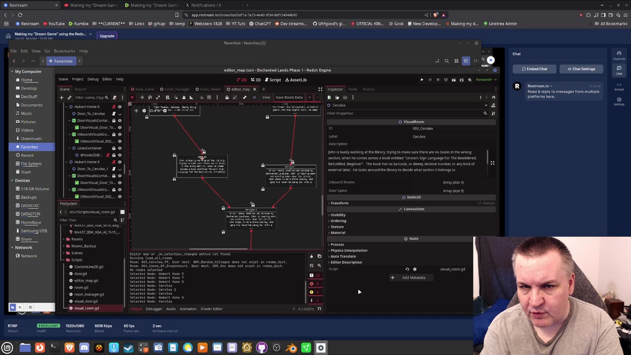 Making my "Dream Game" using the Redot engine #119
