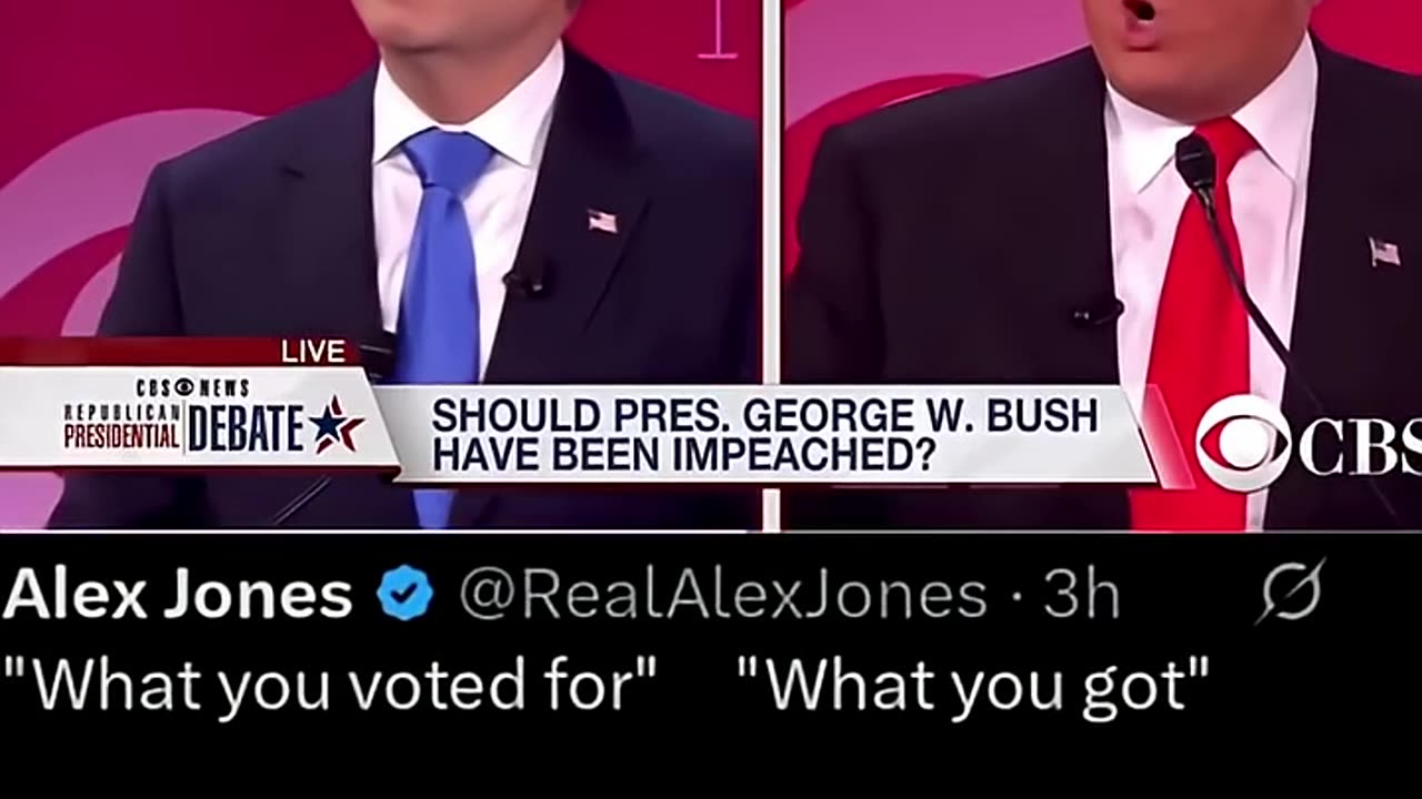 He said this BEFORE???