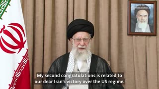 Iran's supreme leader Ayatollah Khamenei declares ‘victory’ over US, boasts access to ‘important American centers’