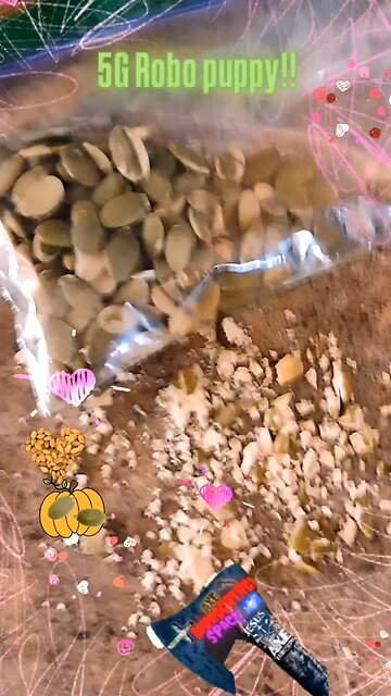 Vaccined 5G Robo puppy victim!