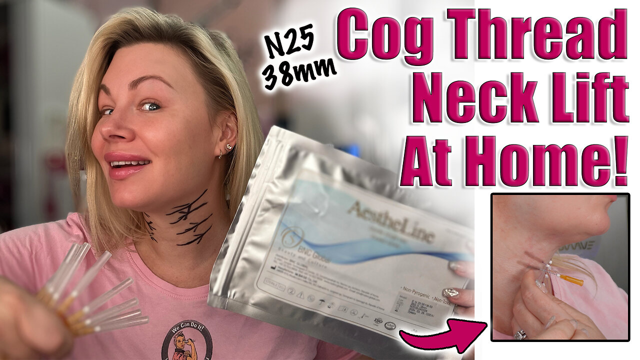 N25 Cog Thread Neck LIft at Home! AceCosm.com and code Jessica10 Saves you Money