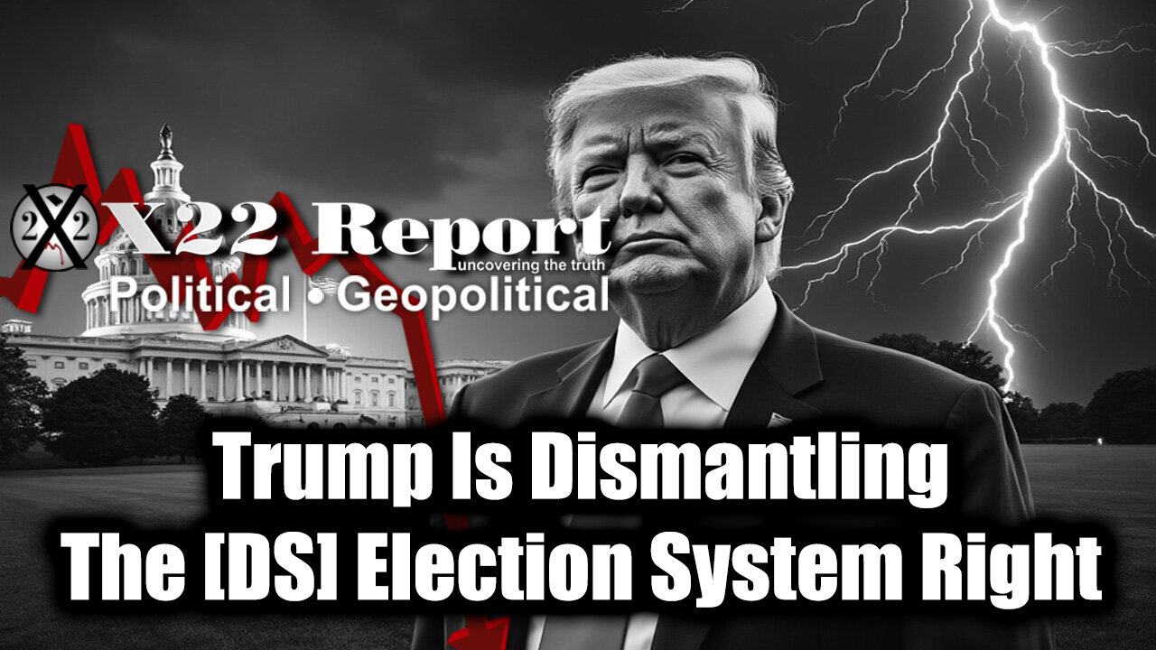 Trump Is Dismantling The [DS] Election System Right In Front Of Their Eyes