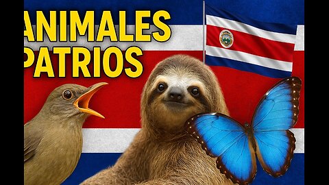 Independencia de Costa Rica 🇨🇷 Animales símbolos 🇨🇷