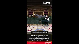 SURREALIST: This is how they celebrate the anniversary of Franco's death in the Spanish Congress