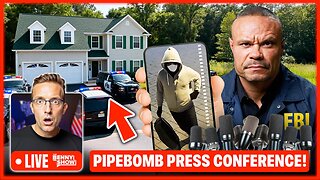 🚨FBI January 6th Pipe Bomber ARREST LIVE Right Now | Press Conference, Unmasking Left-Wing Identity