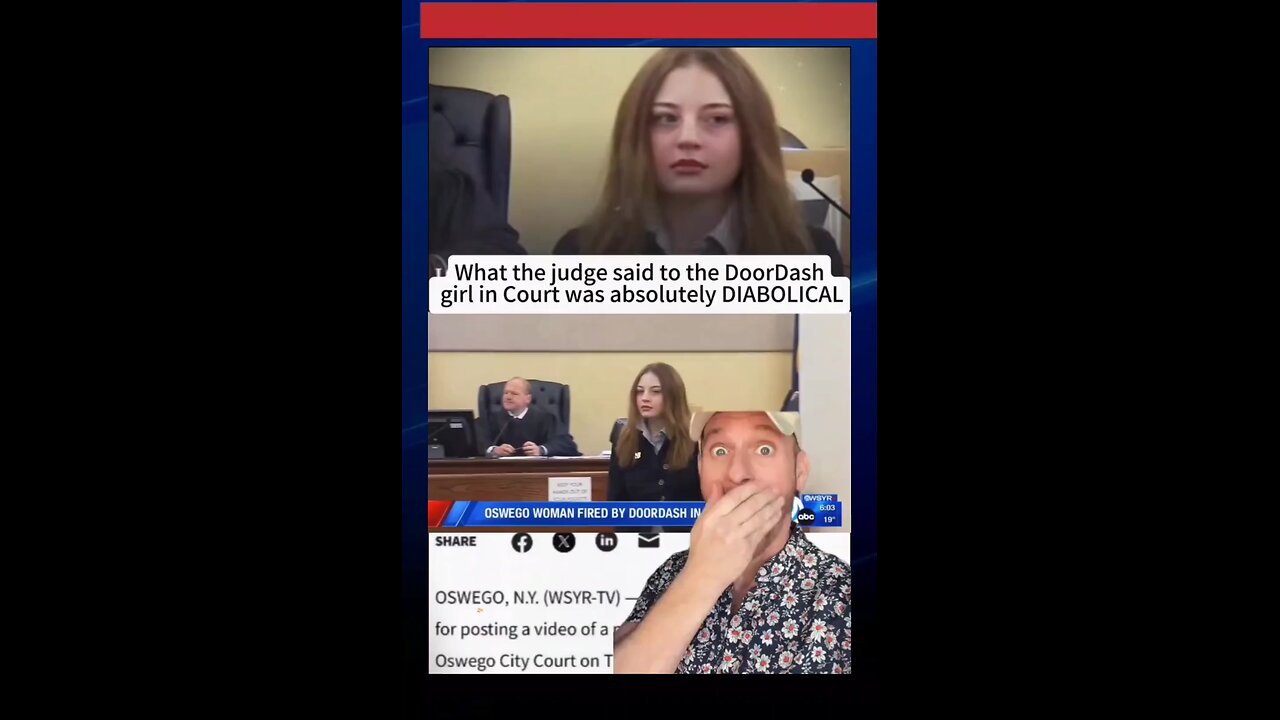 Judge’s words stun DoorDash driver in court #DoorDash #courtroom #japd