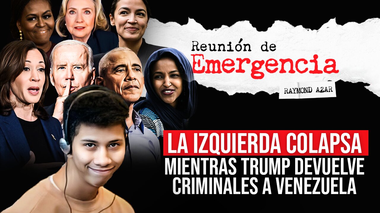 REUNIÓN DE EMERGENCIA - La izquierda colapsa mientras Trump devuelve criminales a Venezuela - EP.86