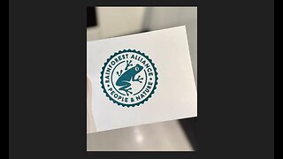 Zwracajcie uwagę na znaczki na żywności, rwinforest alliance certified"