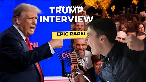 Blockytalk meets TRUMP AGAIN for another Epic Interview