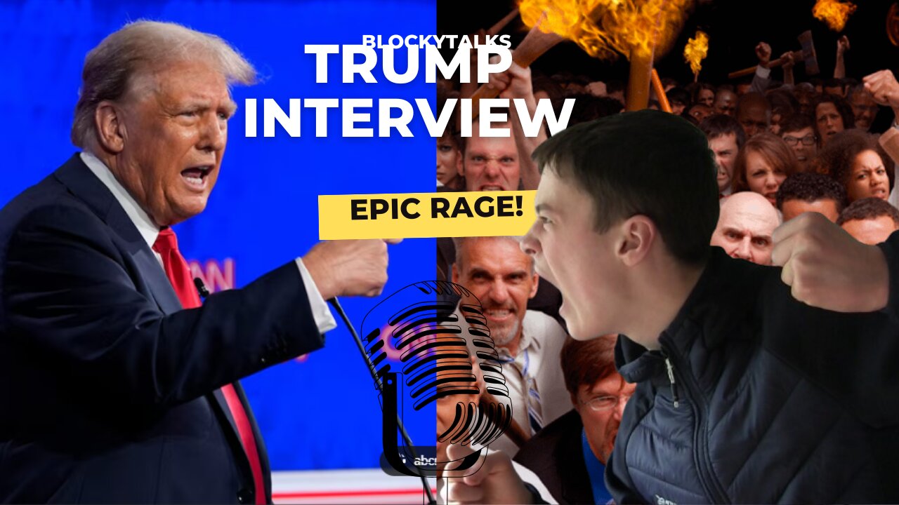 Blockytalk meets TRUMP AGAIN for another Epic Interview