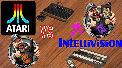 ATARI Vs. INTELLIVISION - LIVE Retro Gaming with DJC