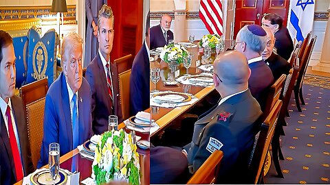 President Trump Meets Israel's Prime Minister Netanyahu for Dinner Tonight!