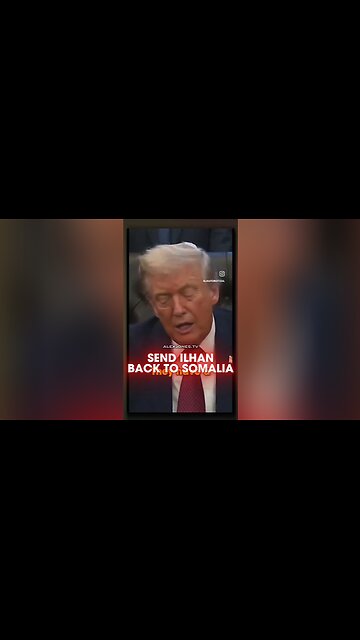 Alex Jones: Trump Tells Ilhan Omar To Go Back To Somalia - 12/30/25