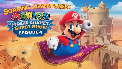 🧞‍♂️ Mario’s Magic Carpet Adventure | Super Mario Bros Super Show Ep. 4
