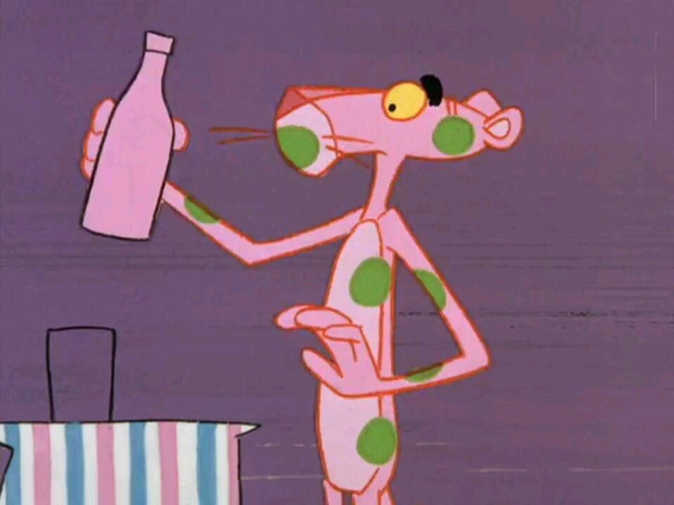 Pink Panther Green Punch