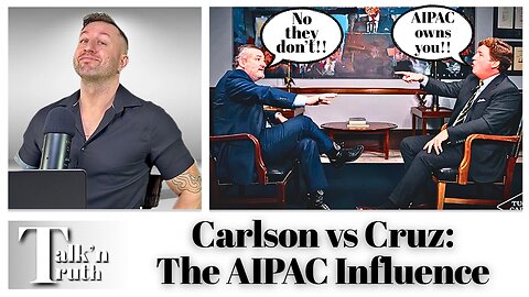 Ted Cruz ADMITS to Tucker Carlson AIPAC OWNS Him!!!