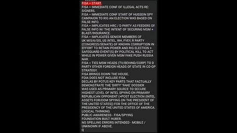 OBAMA'S FISAGATE CAUGHT EVERYBODY - BOOMERANG