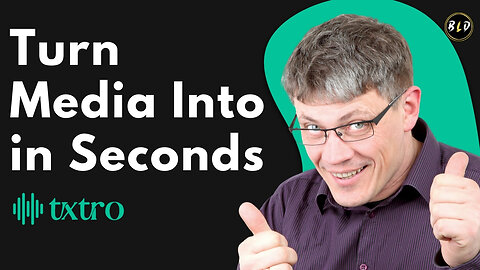 Turn Any Media into Ready-to-Publish Content in Seconds with Txtro