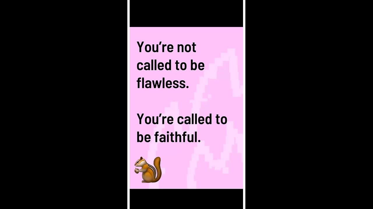 Flawless? Not at all. Faithful, Yes.