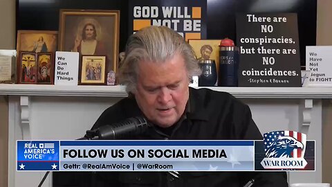 Steve Bannon: “I’m Not So Sure How You Divide The CIA Intelligence From Mossad.”