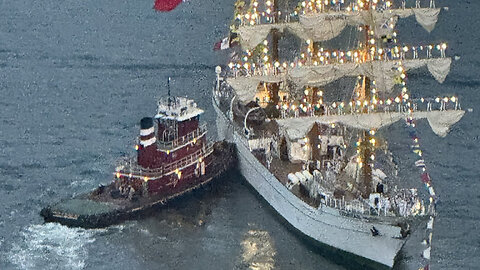 "How Did This Ship Crash Into Brooklyn Bridge?" Cuauhtémoc’