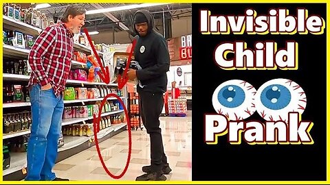 INVISIBLE CHILD PRANK 🙈 👀 Jimmy is Back !!! 🤣