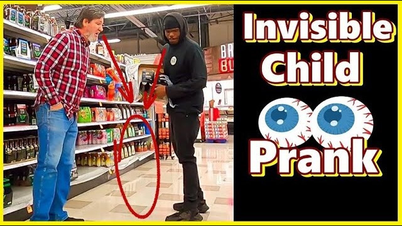 INVISIBLE CHILD PRANK 🙈 👀 Jimmy is Back !!! 🤣