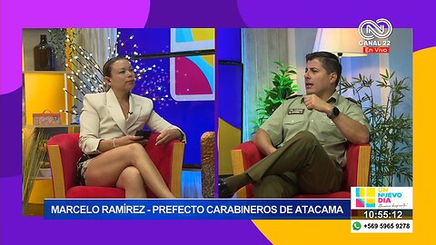 Marcelo Ramírez Prefecto Carabineros de Atacama
