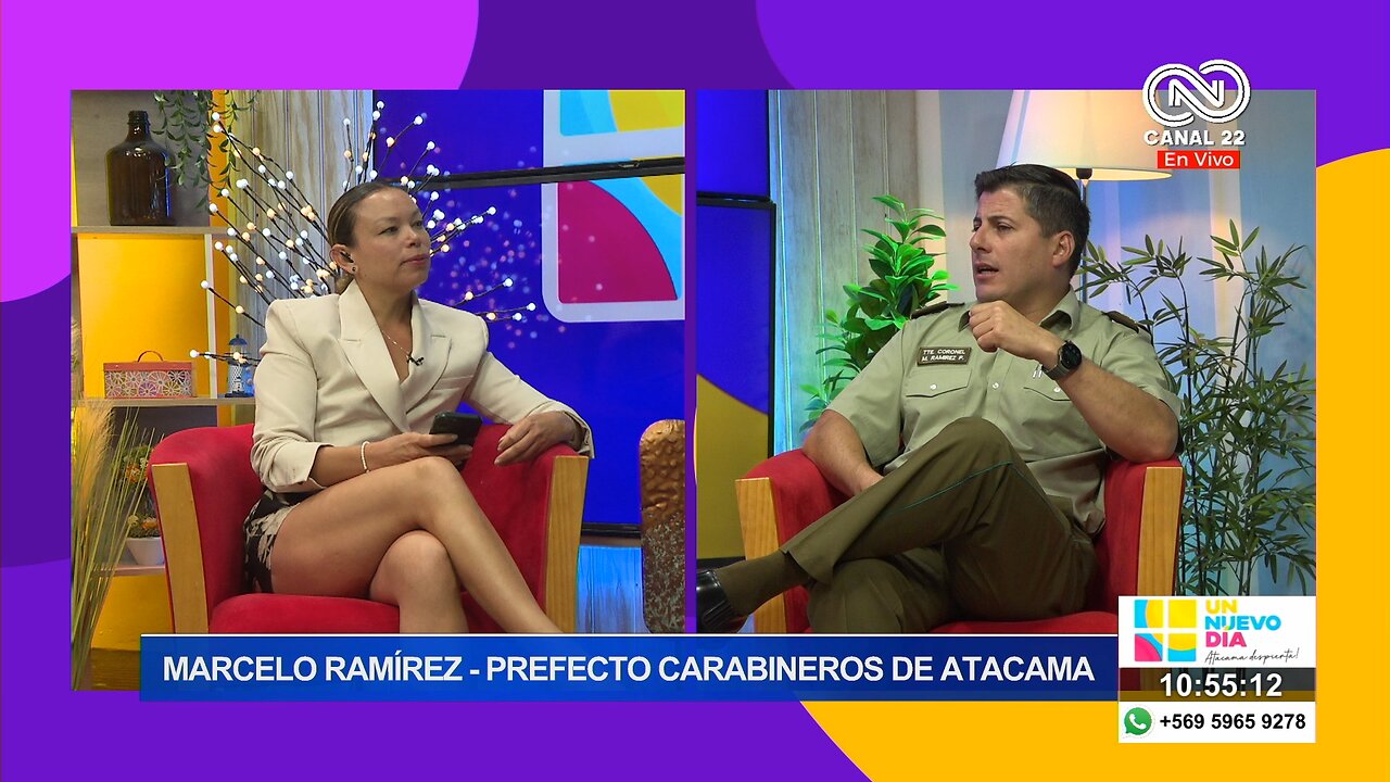 Marcelo Ramírez Prefecto Carabineros de Atacama
