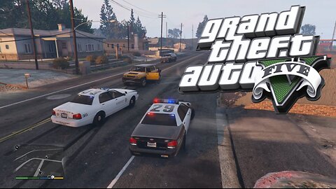 GTA 5 Police Pursuit Driving Police car Ultimate Simulator crazy chase #130