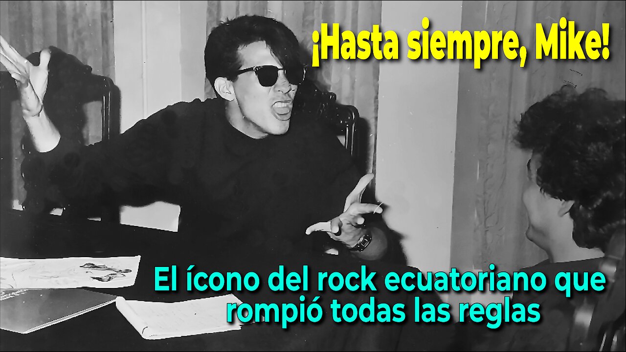 Mike Albornoz: adiós a un ícono del rock de Ecuador.