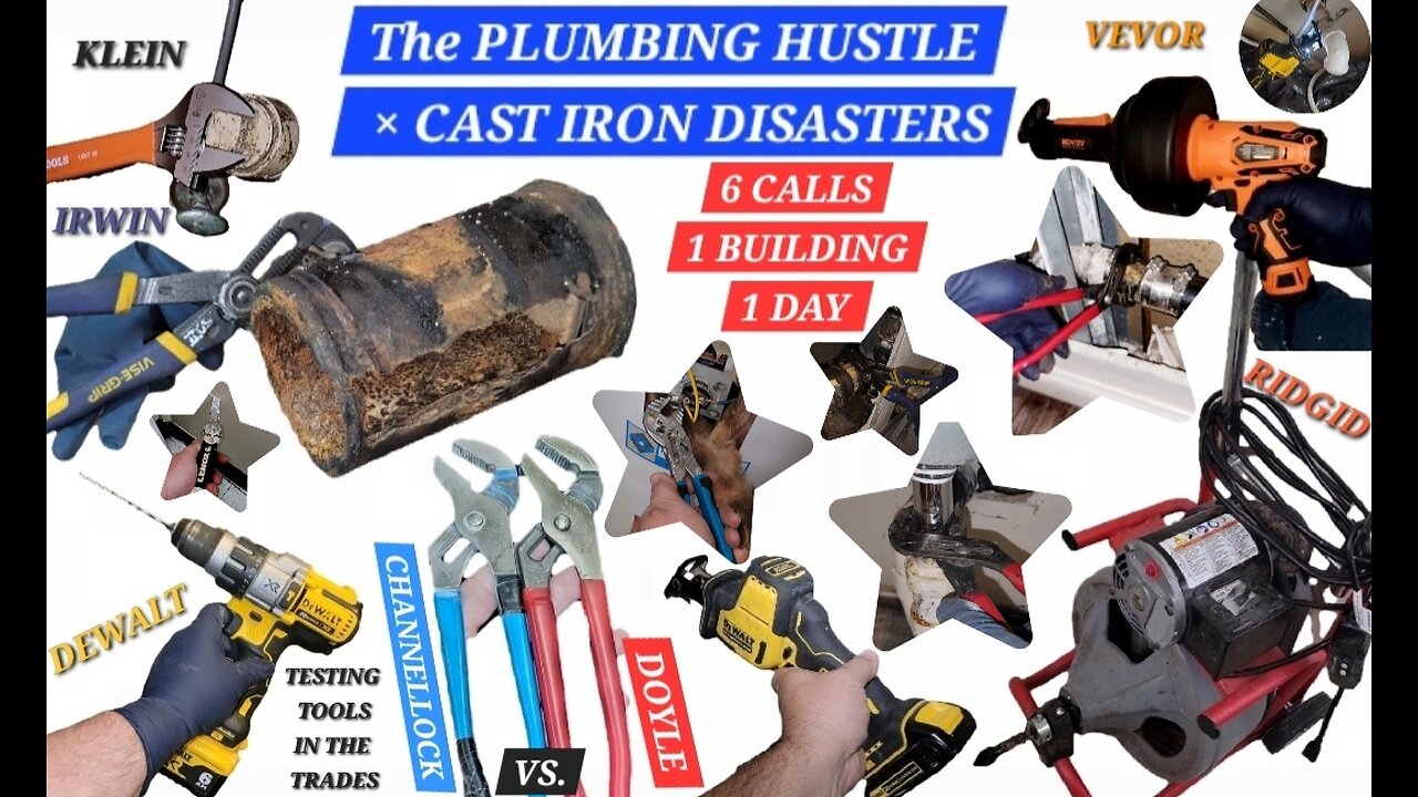 Cast Iron Disasters =The Plumbing Hustle