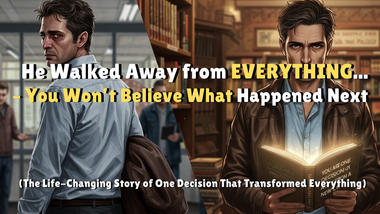 One Decision Away: How a Single Choice Changed His Life Forever