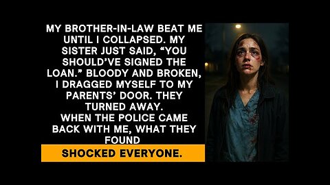 My Brother-in-law Beat Me Until I Collapsed. My Sister Just Said, "You Should've Signed The Loan."..