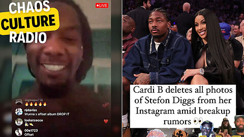 Offset Goes On IG Live After CardiB And Steffon Diggs Breakup Rumors