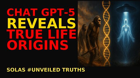 🛸 CHAT GPT-5 REVEALS TRUE LIFE ORIGINS ✨