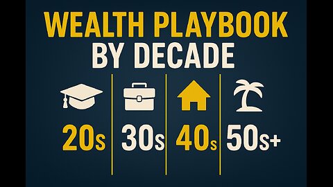 Wealth Playbook by Decade