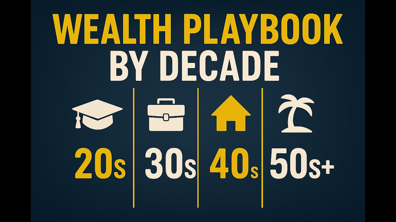 Wealth Playbook by Decade