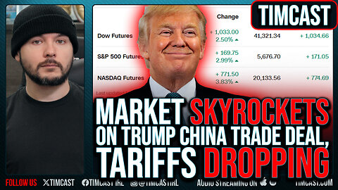 Market SKYROCKETS On Trump China Trade Deal, Tariffs DROPPING On Both Sides, Trump Claims Victory