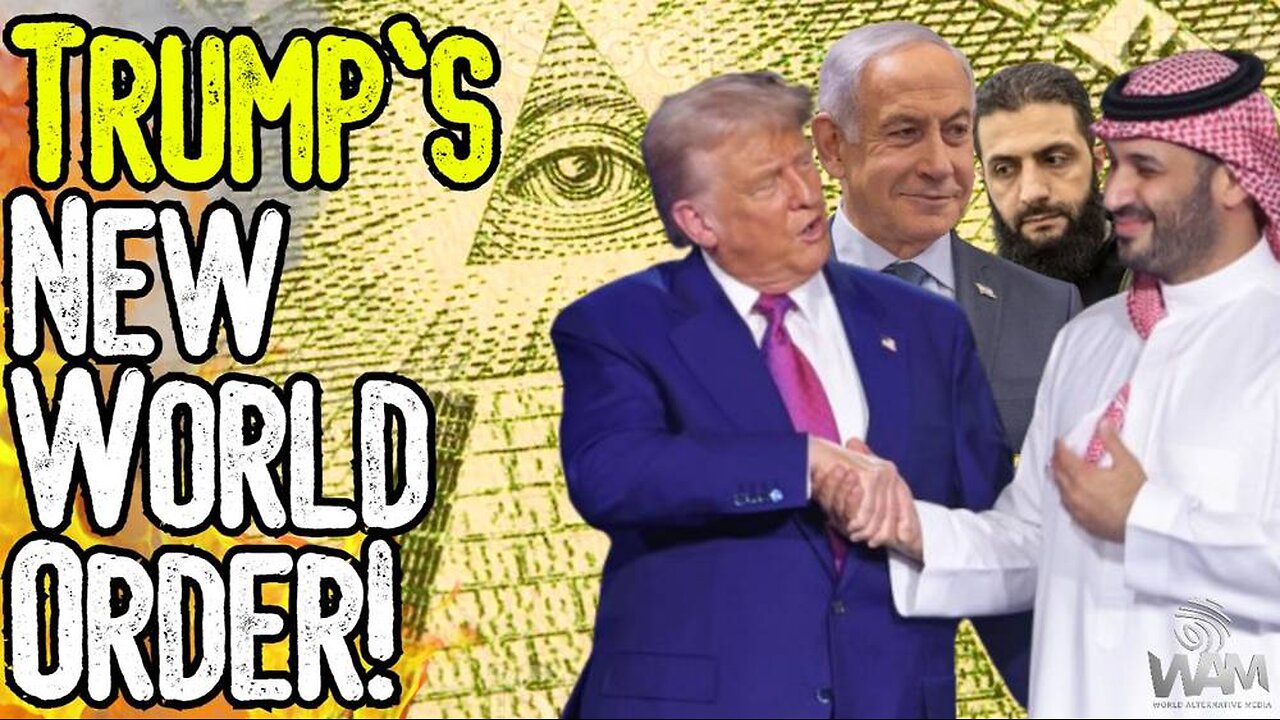 EXPOSED: TRUMP'S NEW WORLD ORDER! - The TRUE Reason For Middle East Deal & The Digital Power Shift!