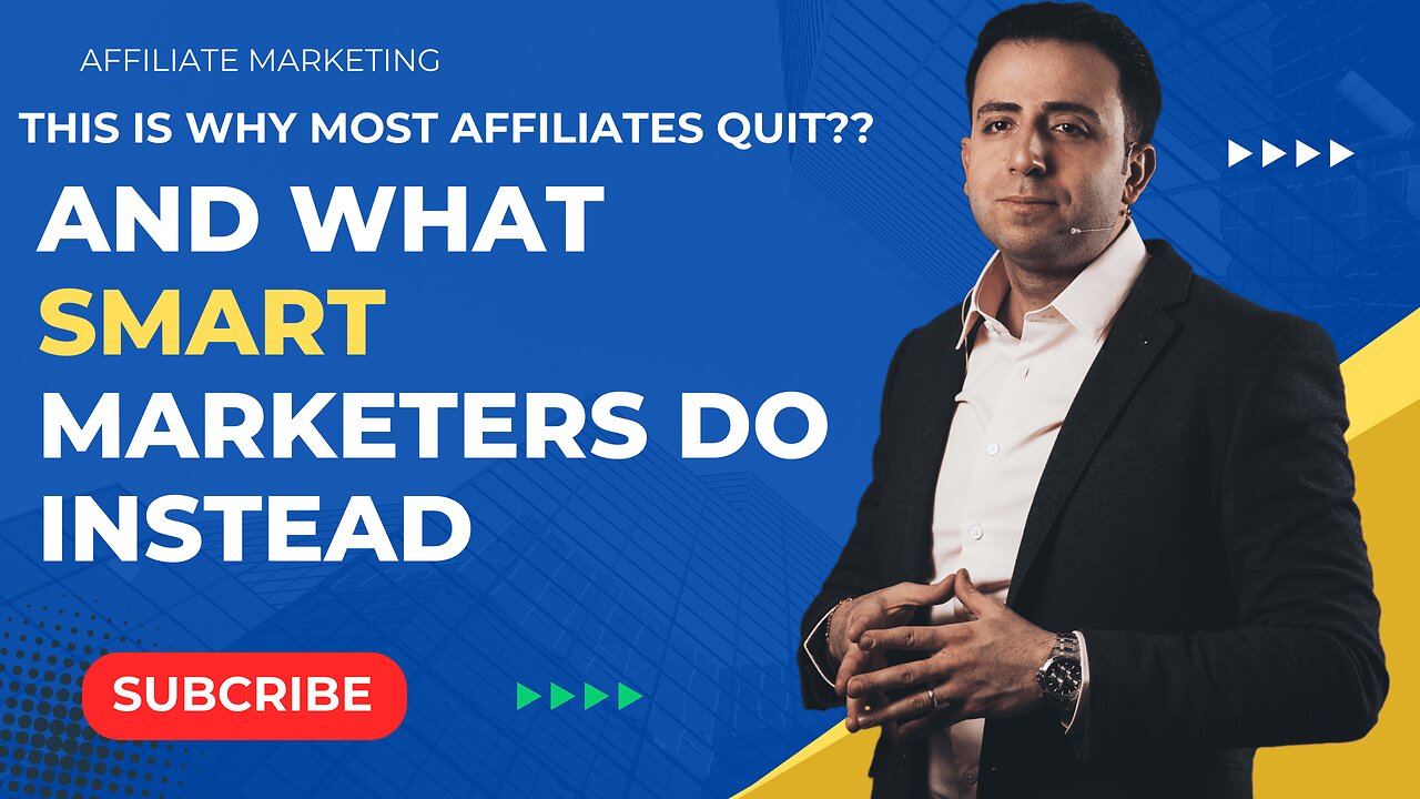 This Is Why Most Affiliates Quit (And What Smart Marketers Do Instead)