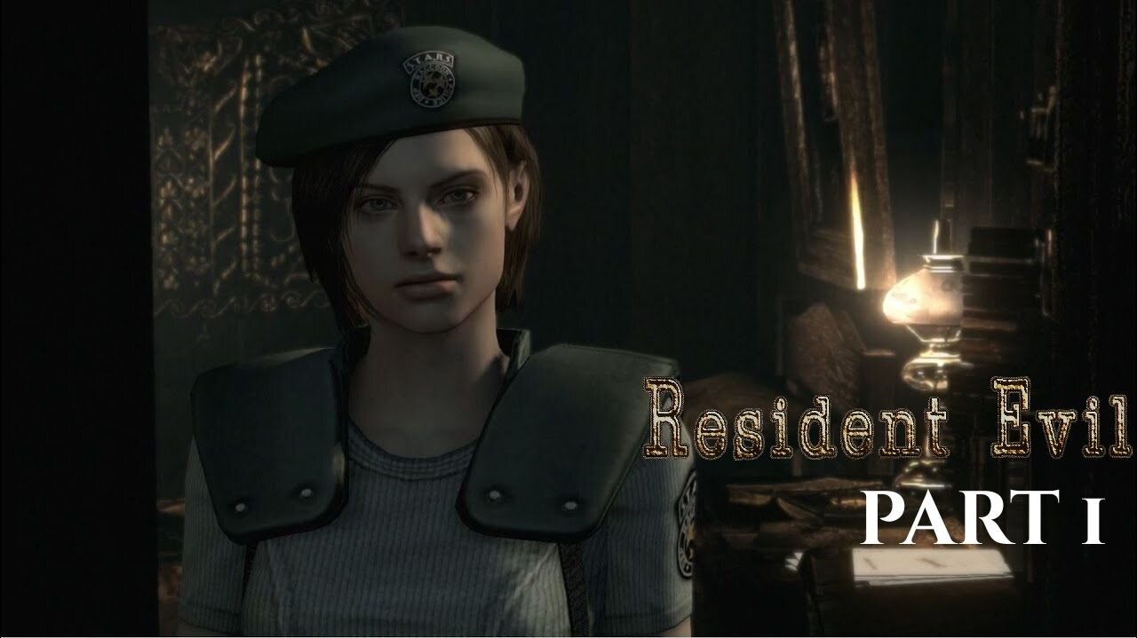 Resident Evil HD - Part 1 Jill playthrough (No commentary)