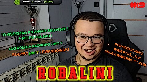 Robalini Live | 🥇 Oferowanie pracy w domu strachu i dyktowanie stony www i dzwoni DawidJasper #19