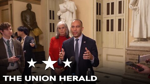 House Democratic Leader Jeffries Holds a Press Conference on Enhanced Premium Tax Credits Extension