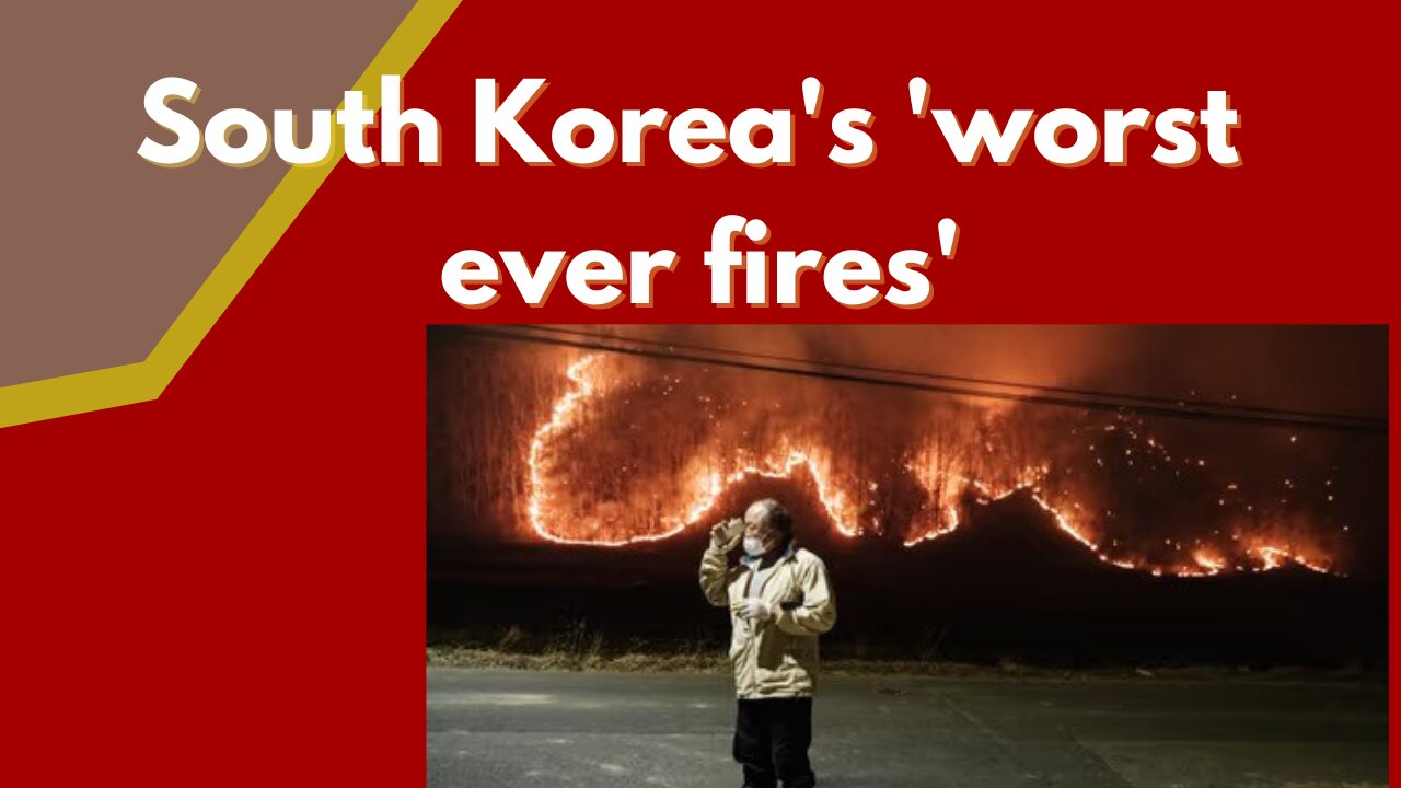 At least 24 dead in South Korea's 'worst ever fires'
