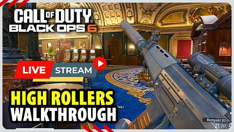 Call of Duty Black Ops 6 Campaign | High Rollers Live Stream Gameplay