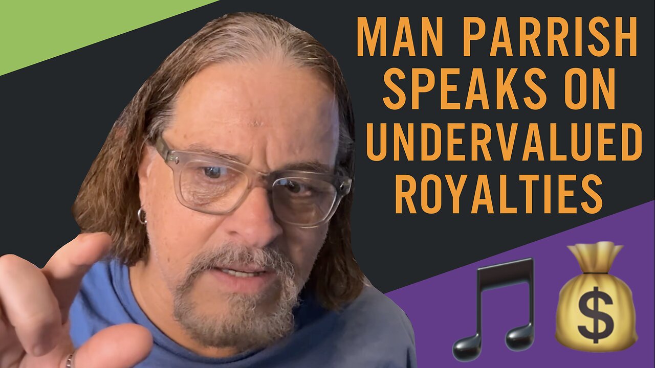 Man Parrish discusses undervalued royalties 🎼 manparrish.com 🪙 $0.003 cents 🙀 Napster 💻 Streaming 📱💸