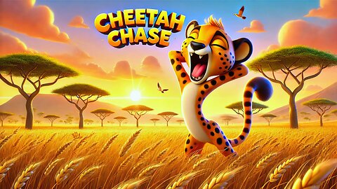 Zooming with Cheetahs! 🐆 Fun & Fast Animal Song for Kids