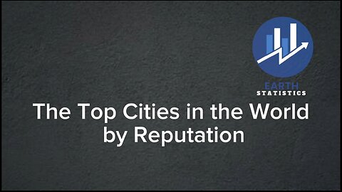 The Top Cities in the World by Reputation