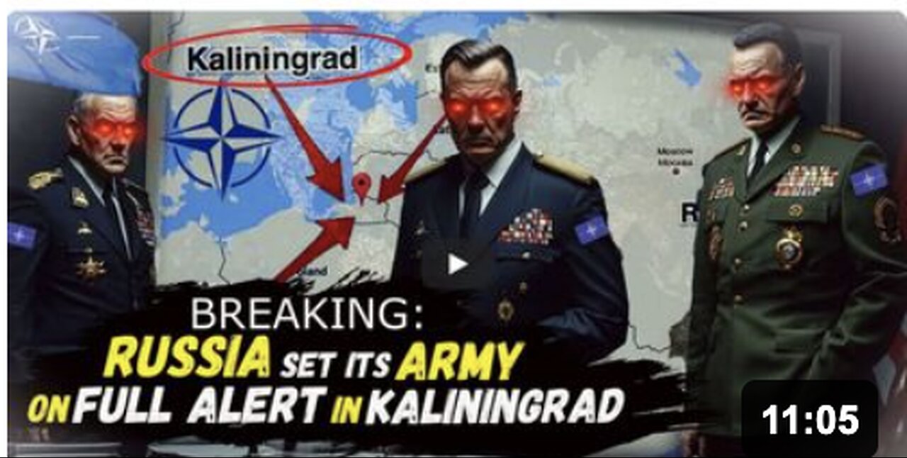 GOD save us All: NATO Launched Preparations for Seizure of KALININGRAD